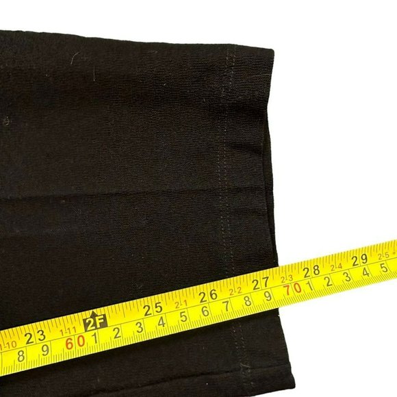 Eileen Fisher Black Pull On Stretch Viscose Blend Skinny Dress Pants‎ Womens L - Picture 6 of 6